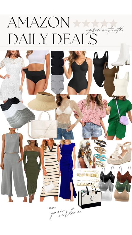 Amazon Daily Deals I absolutely love! So many cute spring dresses, spring outfit ideas, vacation outfits, sandals, basics & midsize fashion finds on deal today from Amazon fashion!


#LTKSeasonal #LTKsalealert #LTKfindsunder50