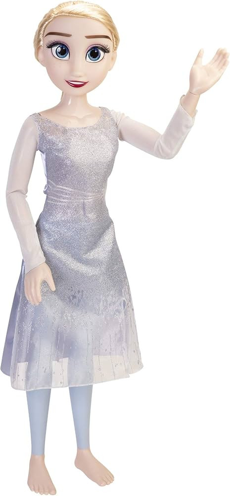 Disney Frozen 2-32" My Size Elsa Doll Playdate Feature Elsa Doll | Amazon (US)