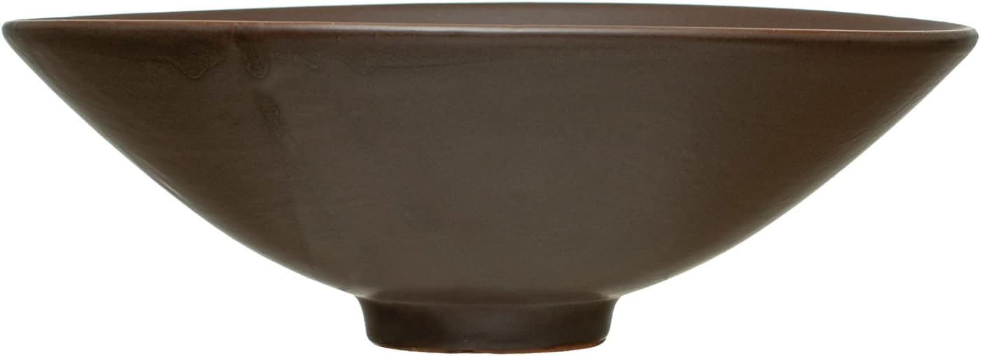 Amazon.com: Creative Co-Op Stoneware Reactive Glaze Bowl, Matte Brown : Home & Kitchen | Amazon (US)