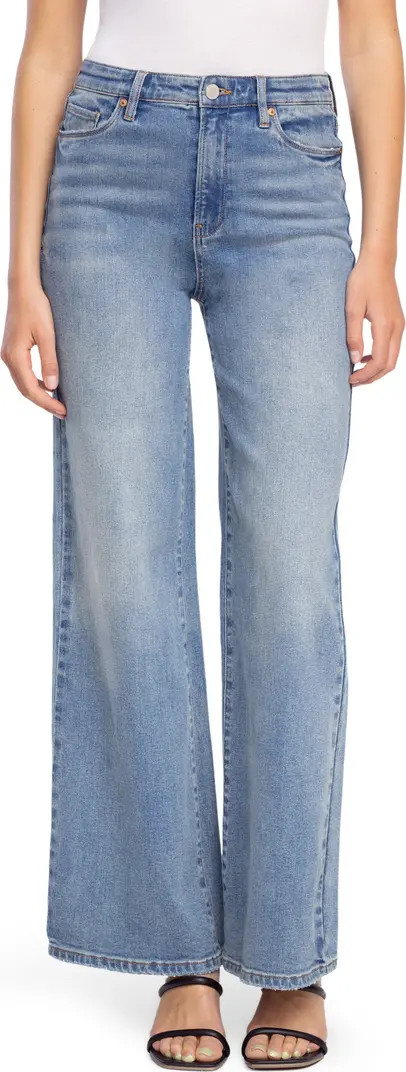 The Franklin Rib Cage Wide Leg Jeans | Nordstrom