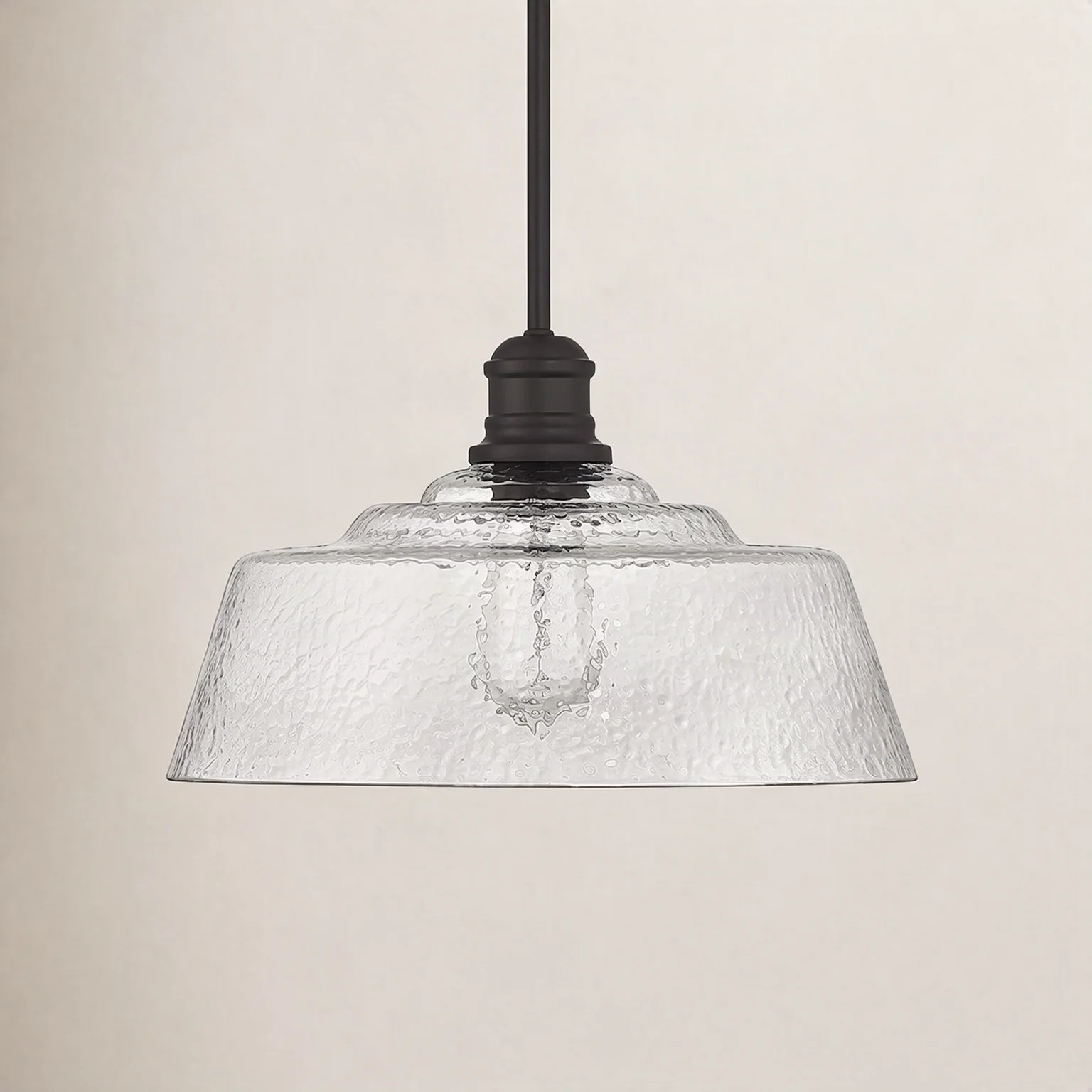 Lindholm Single Light Glass Dimmable Pendant | Birch Lane