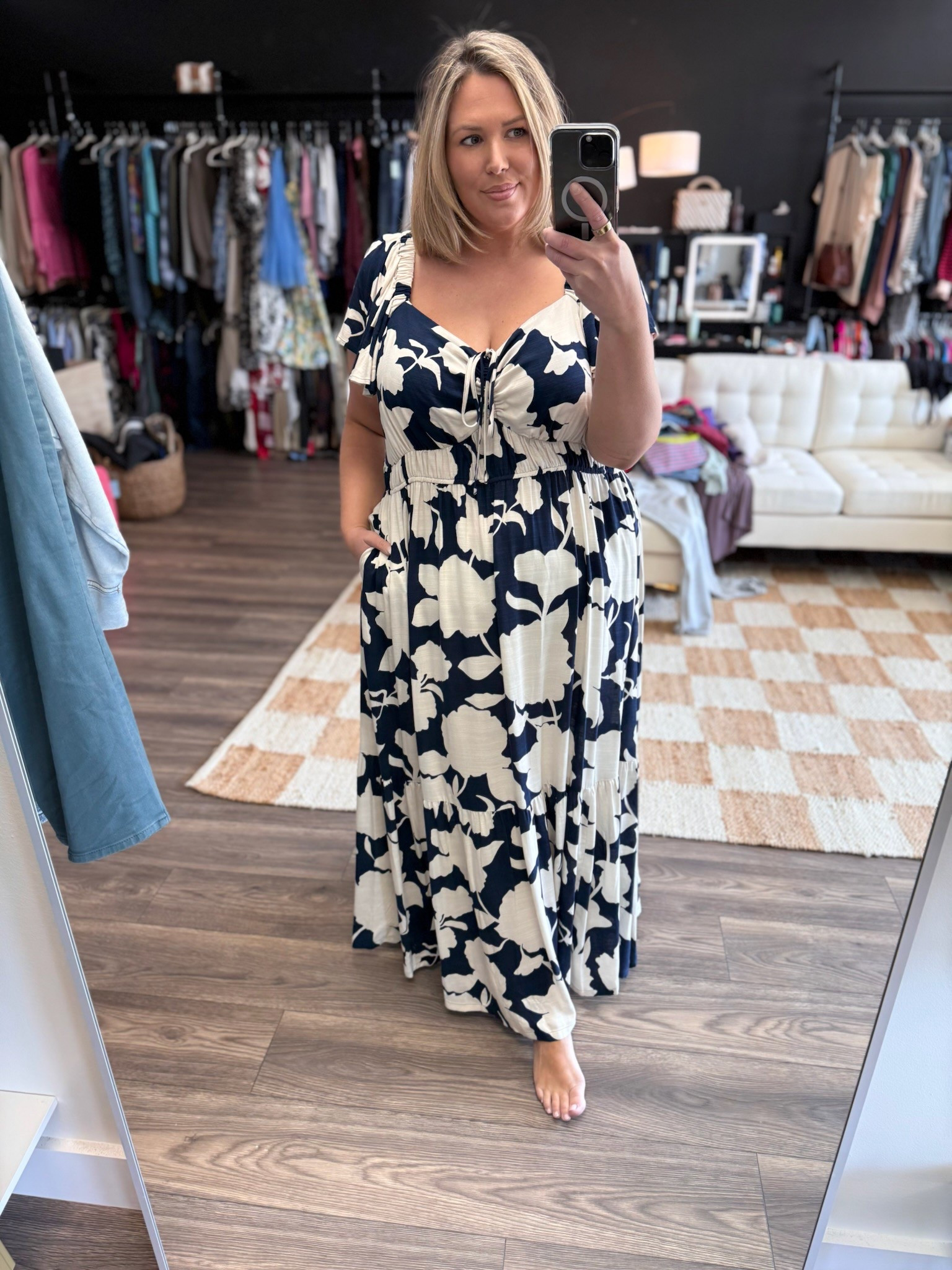 Plus size spring dress! Wearing a 2X in this one and it runs generous! The 1X fits better so size down one!

Undergarments size up one, I wear 3X although I had no shapewear on in here! Use my code ASHLEYDXSPANX for a discount! 

Plus size fashion, plus size outfit idea, trendy fashion, maxi dresses, spring trends

#LTKMidsize #LTKPlusSize #LTKFindsUnder50