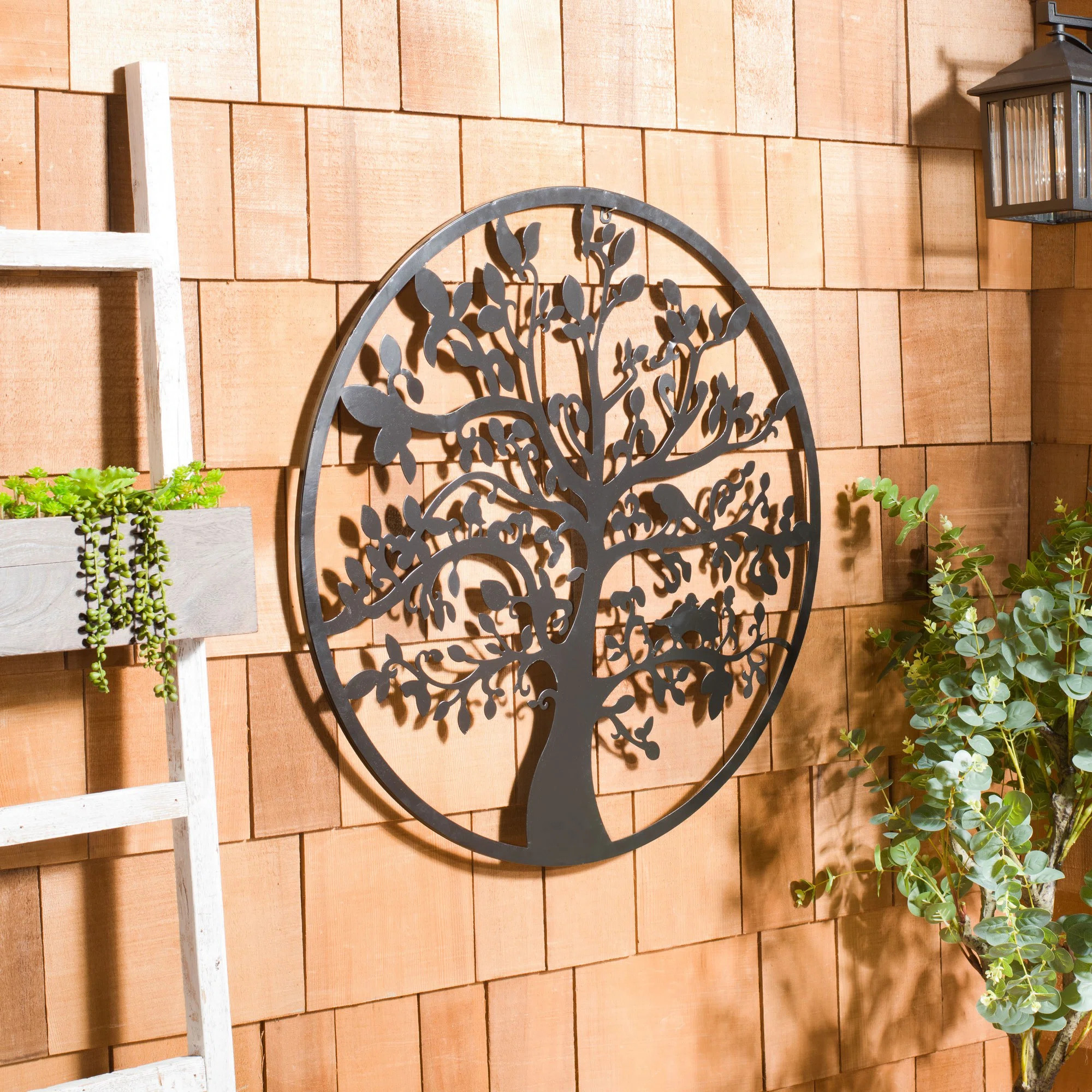 Akhai Iron Plants & Flowers Wall Decor | Wayfair North America