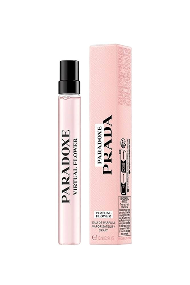 Prada Paradoxe Virtual Flower Perfume for Women Travel Spray Mini EDP 0.33 Fl Oz | Amazon (US)