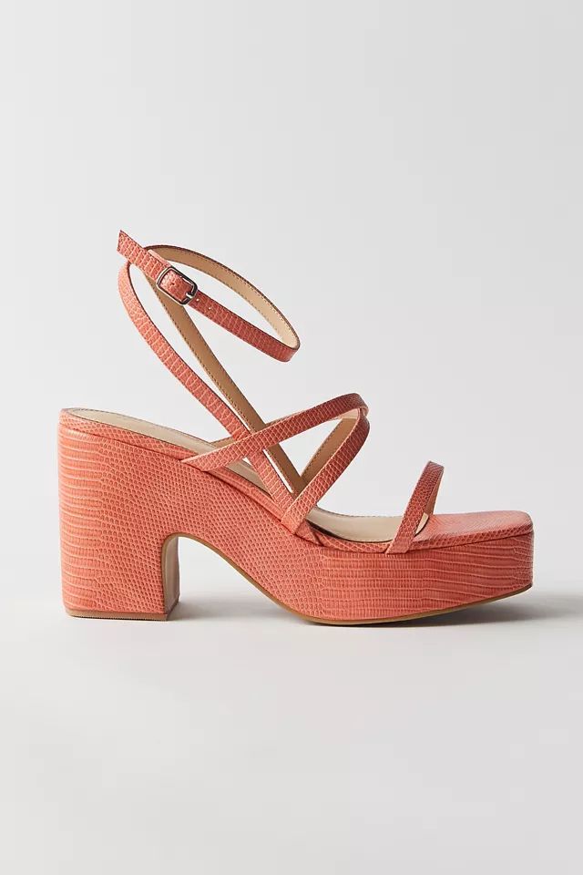 UO Lenox Strappy Platform Heel | Urban Outfitters (US and RoW)