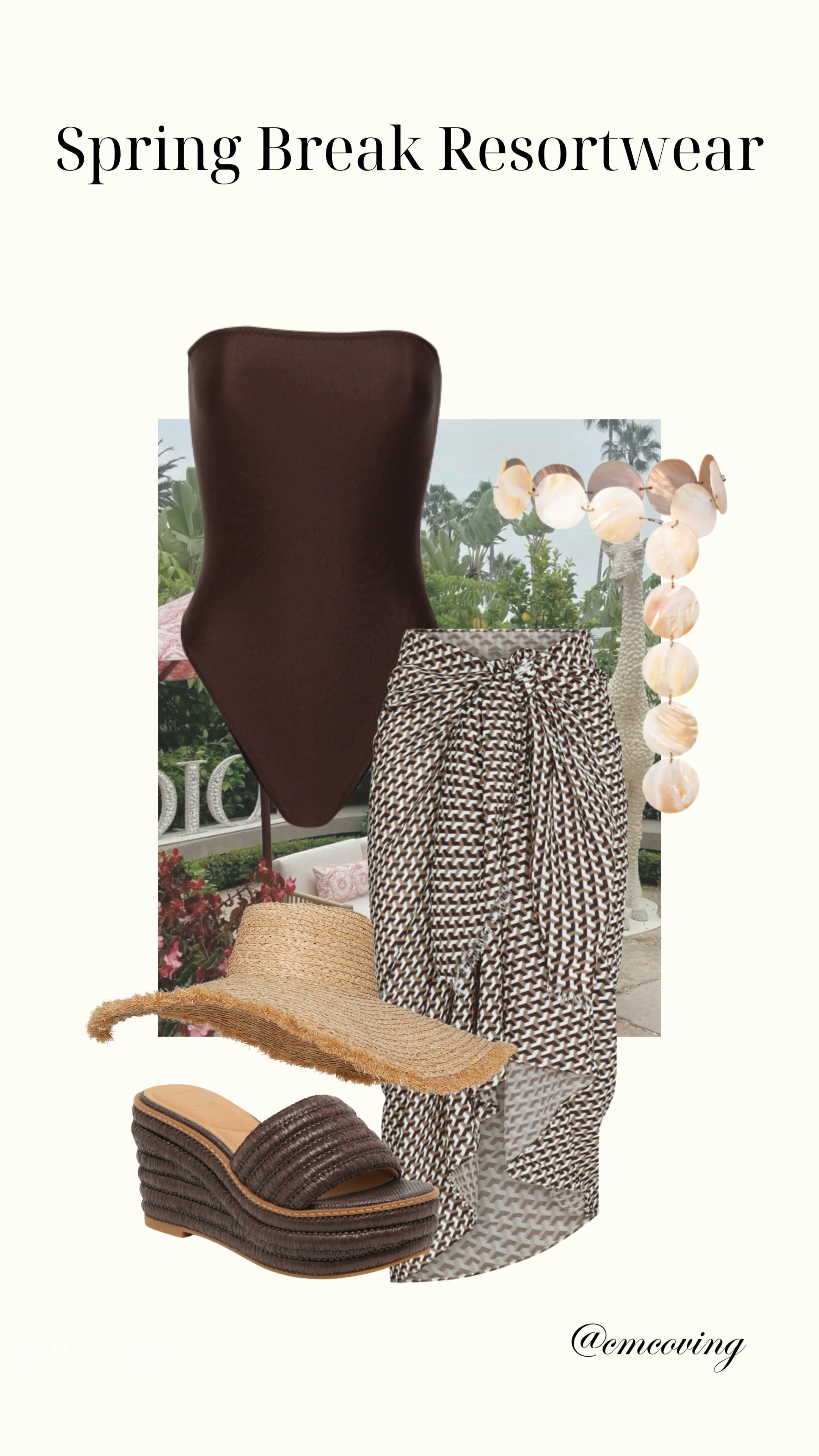 Spring break fashion 🤎

Spring break, summer, swimwear, vacation, travel, resort wear, beach wear, sandals, beach, cover up, one piece, bikini, spring trends 

 #LTKootd #LTKSeasonal #LTKTravel