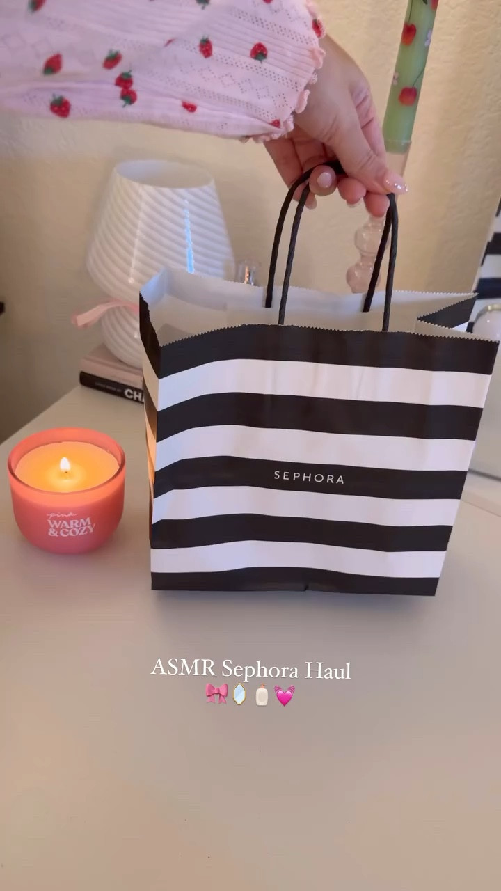 ASMR Sephora Sale Haul🎀🧴🪞💓 @sephora 
Leave me a testimonial for Sephora squad, it would mean the world to me, link on my story!🫶🏻
Shop everything on my LTK! Link 🔗 in Bio!
.
.
.
.
All product links under “Shop my LTK” in my bio!
.
.
.
@glowrecipe @kosas @diorbeauty @charlottetilbury @laneige_us @sephora 

#sephorasale #sephorahaul #sephorausa #skinfluencer 
#glowrecipe #laneigeus #asmrsound #thatgirlaesthetic #cleangirlaesthetic #sephoragirls #asmrtapping #diorbeauty 
.
Tags - Sephora Savings Event| Sephora Rouge | Sephora Haul | Sephora Must Haves | Skincare Must Haves | Makeup Must Haves | Glow Recipe | Laneige Plumping Lip Mask | Dior Beauty Lip | Kosas Gel Eyeliner | Back to School Haul | Shopping Haul