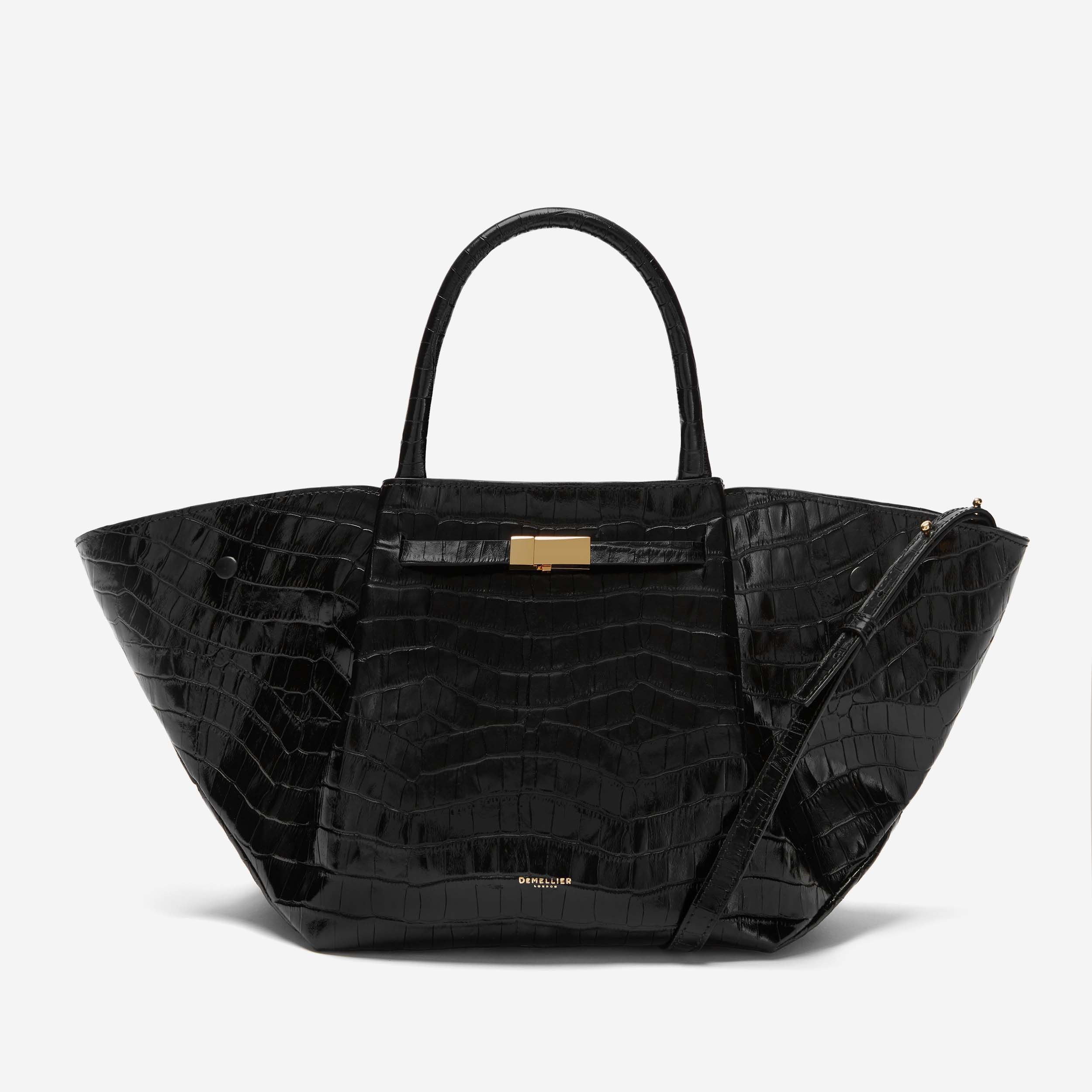 The Midi New York | Black Croc Effect | DeMellier | DeMellier