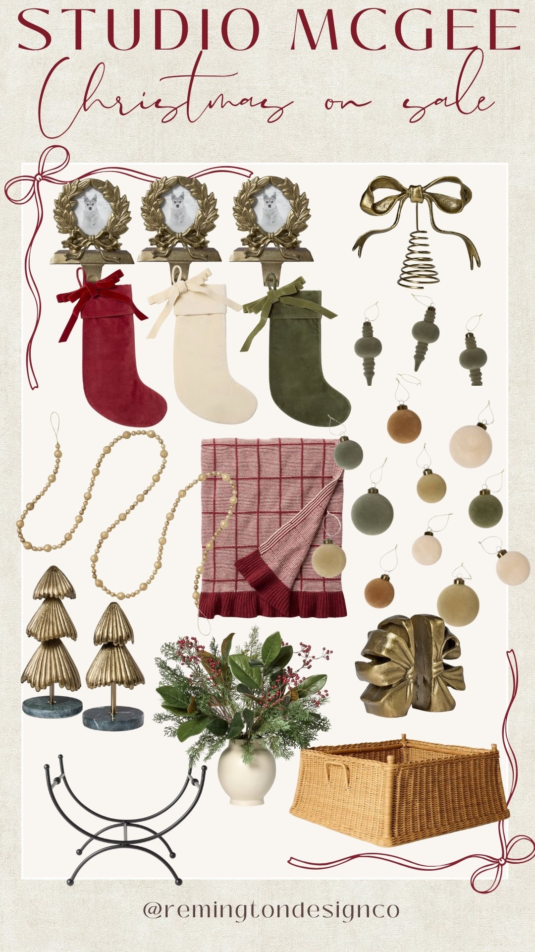 Studio McGee Christmas on sale! 

#LTKHome #LTKHoliday #LTKSaleAlert