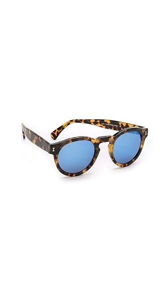 Leonard Mirrored Sunglasses | Shopbop