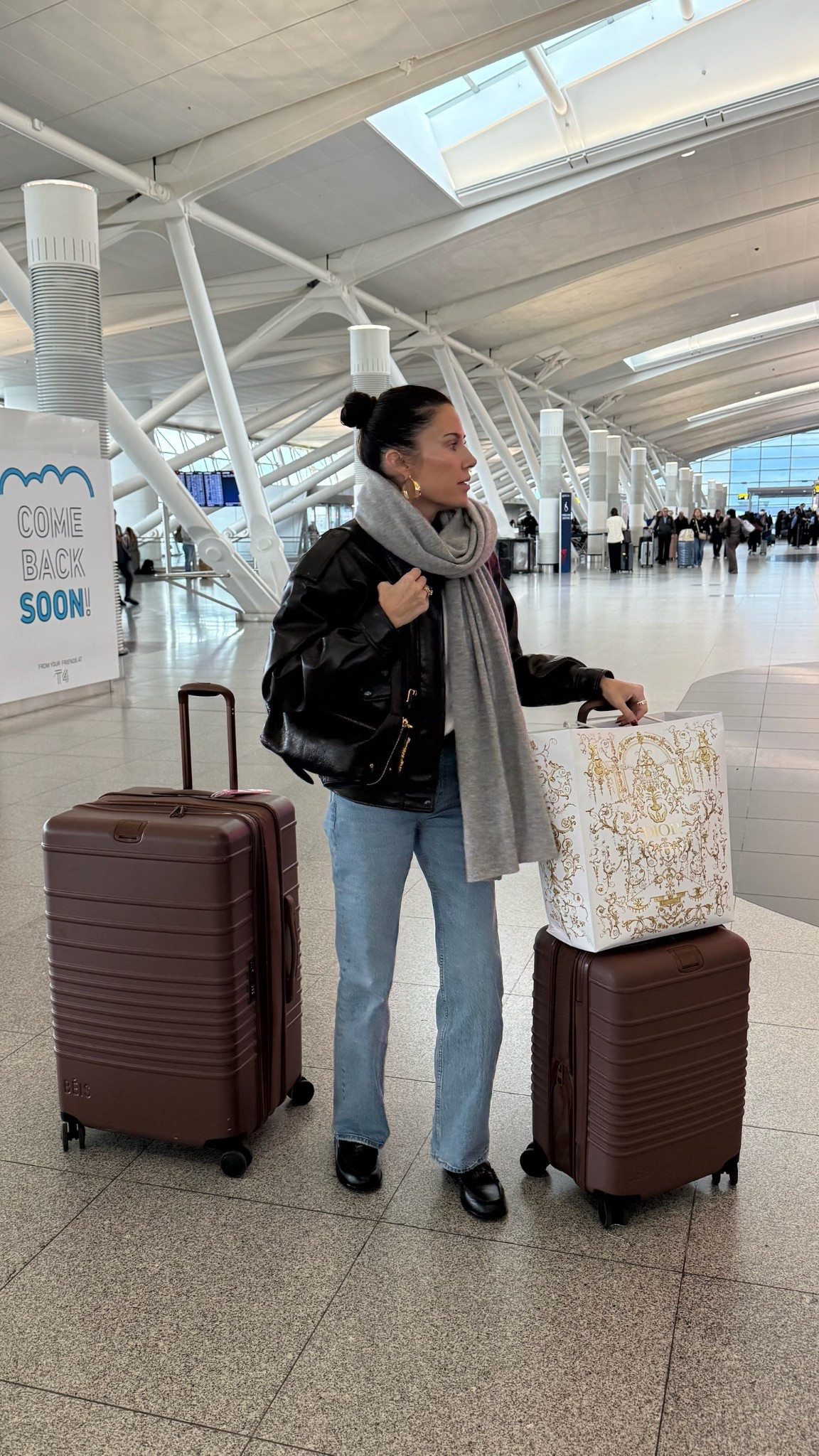 @beis sale extended one more day!! Final day to get 30% off my favorite luggage!! 

Travel outfit, beis sale, beis luggage, airport outfit, gift for her 

#LTKGiftGuide #LTKTravel #LTKSaleAlert