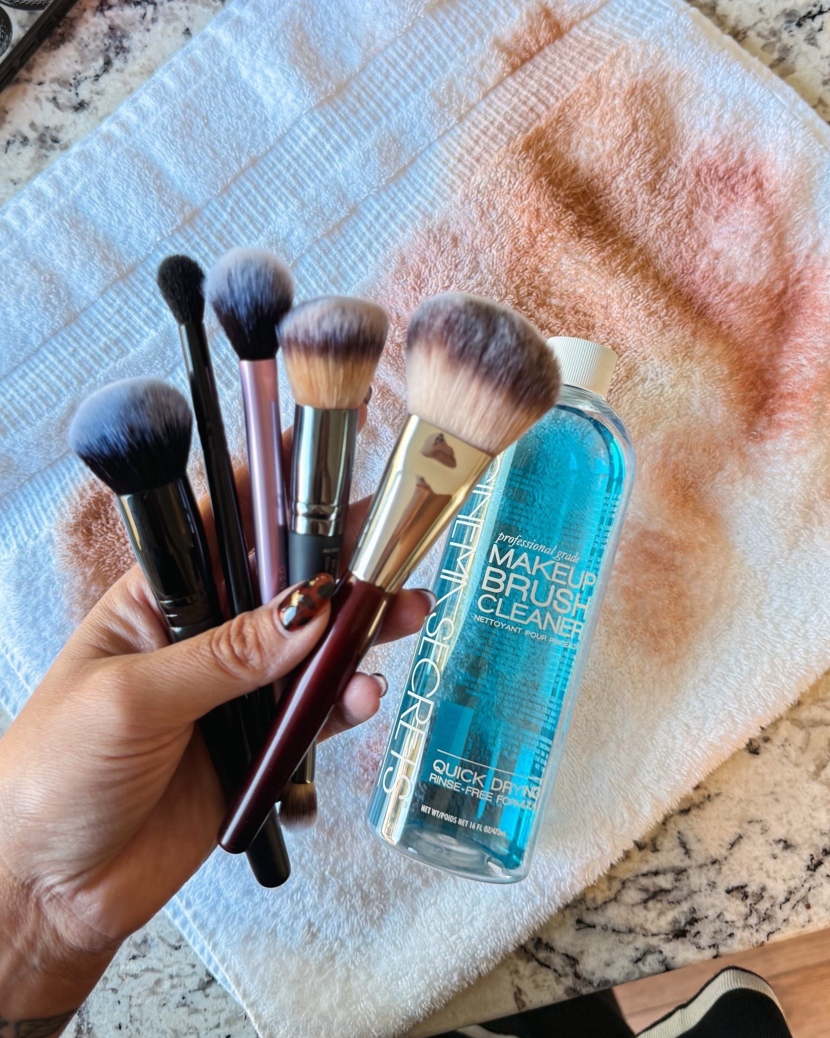 Get your makeup brushes clean & ready for the next use with this makeup brush cleaner!💋

makeup brush cleaner, makeup brush kit, cinema secrets makeup brush cleaner, makeup brush solution, amazon beauty, Courtney Hamilton

#LTKgrwm #LTKBeauty