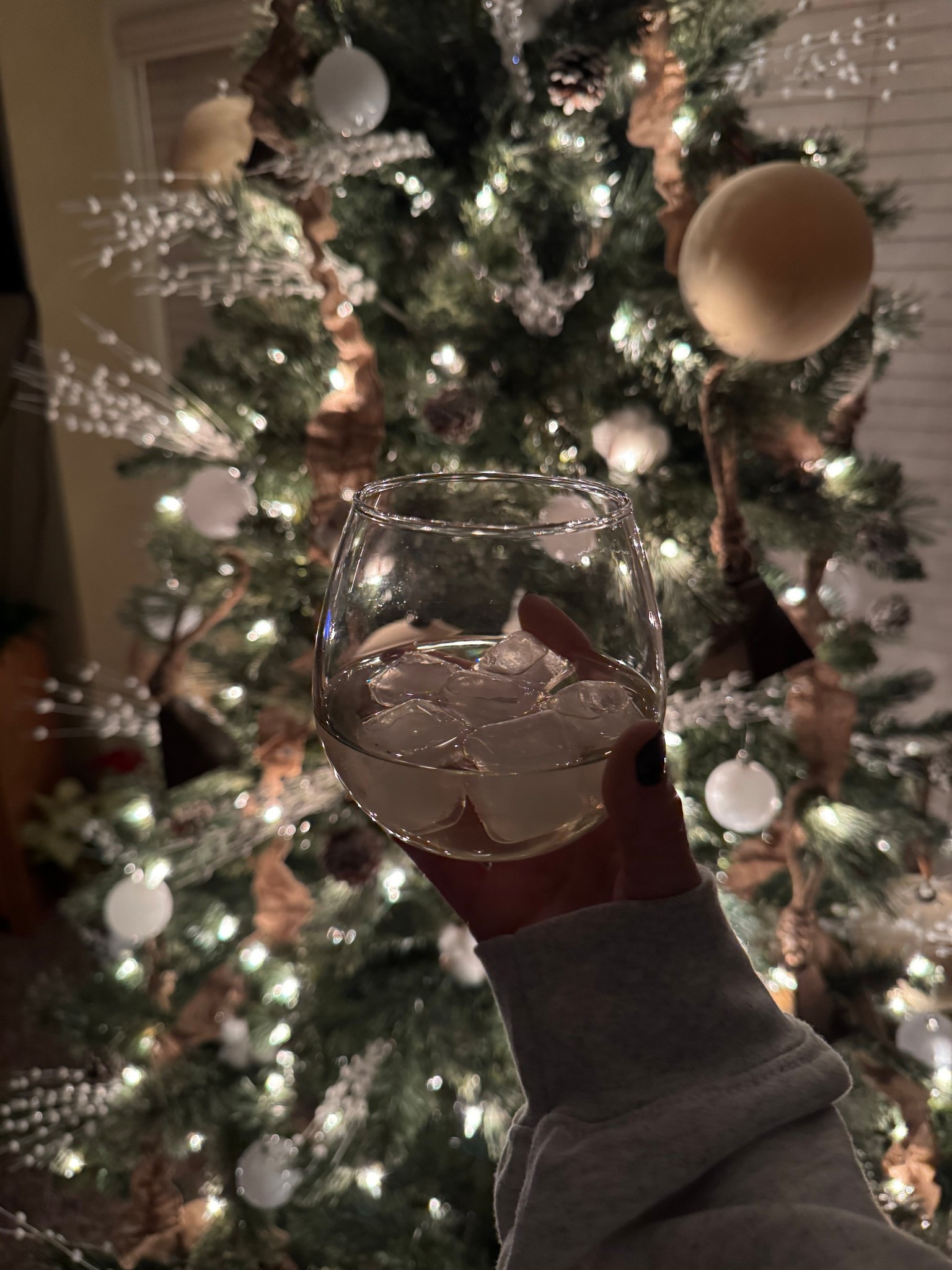 Mom bought us the wine advent calendar from Aldi. I’m a little behind on my days, but tonight called for one. I pulled out a white wine, and I remembered I had reusable ice cubes 🧊 in the freezer. 

It’s a win win! 

#LTKfoodie #LTKHoliday #LTKSeasonal