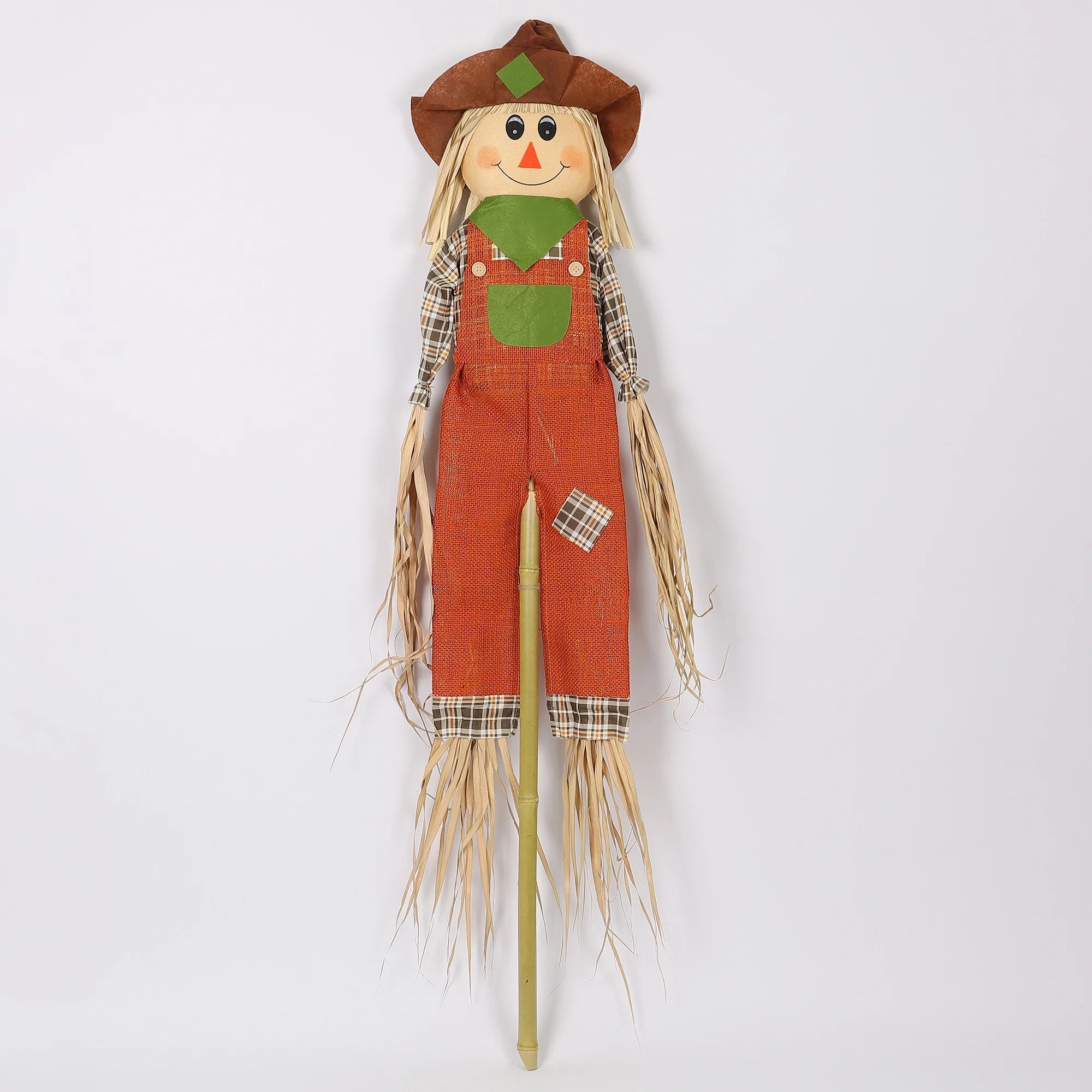 Fall, Harvest 60in Height Scarecrow Yard Stake Decoration, Multicolor, Way to Celebrate, Weight 0... | Walmart (US)