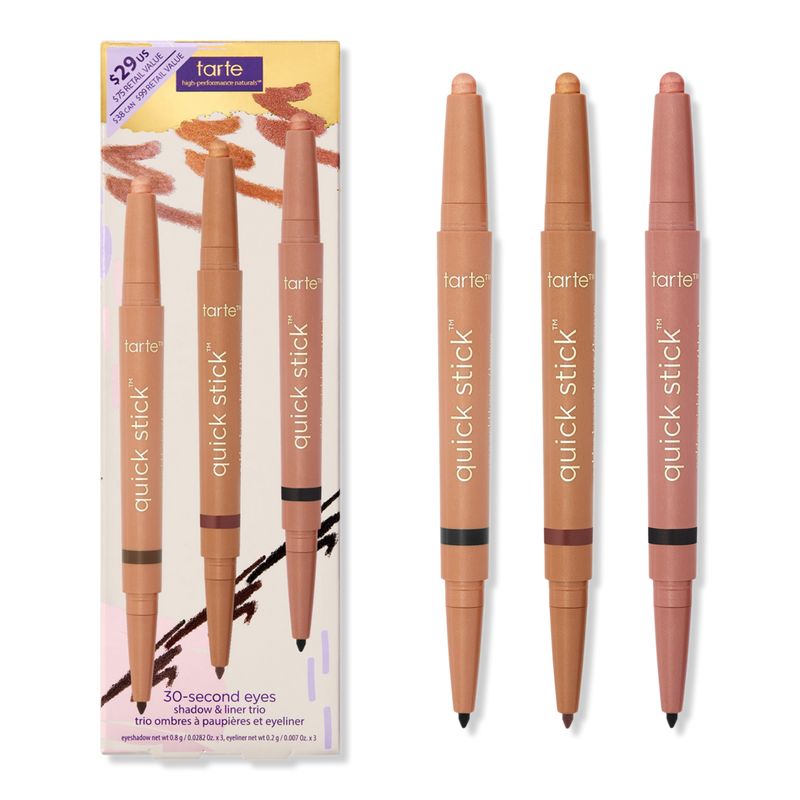 Tarte 30-Second Eyes Shadow & Liner Trio | Ulta Beauty | Ulta