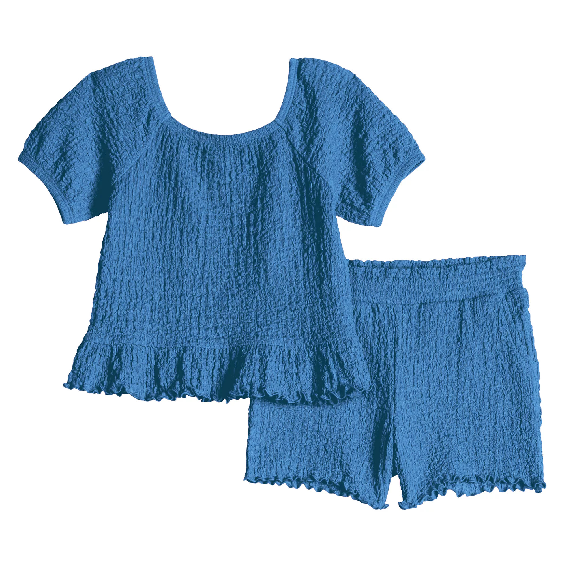 Girls 4-12 Jumping Beans® Puff Sleeve Top And Short Set | Kohl's
