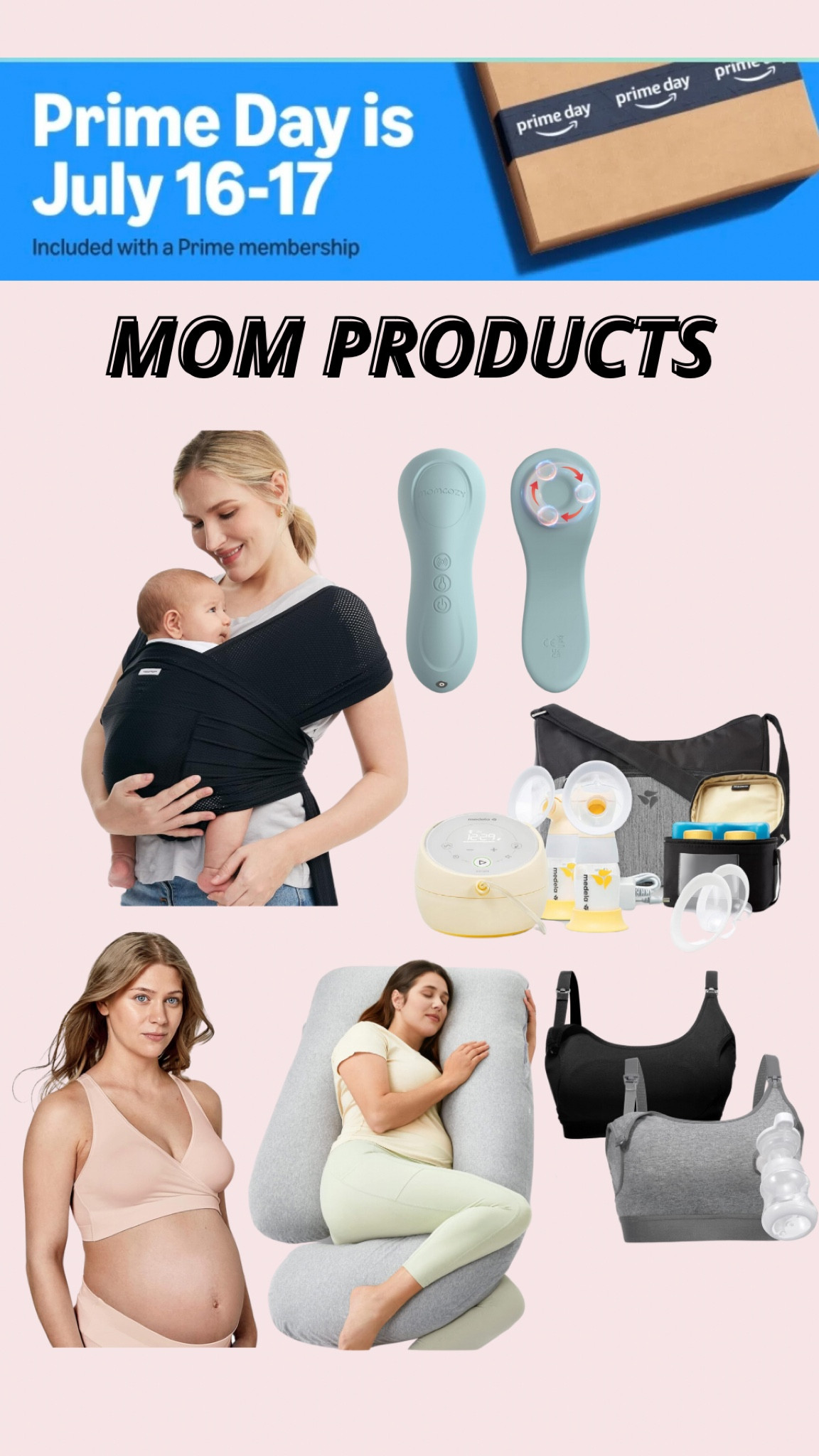 Top mom & postpartum products from Amazon Prime Day! 

amazon must haves, amazon finds, amazon sale, prime day deals, amazon prime day, mom products, postpartum items, nursing bra, pregnancy pillow, lactation massager, breastfeeding essentials, baby wearing carrier, medela breast pump, mom essentials 

#LTKBump #LTKBaby #LTKSaleAlert