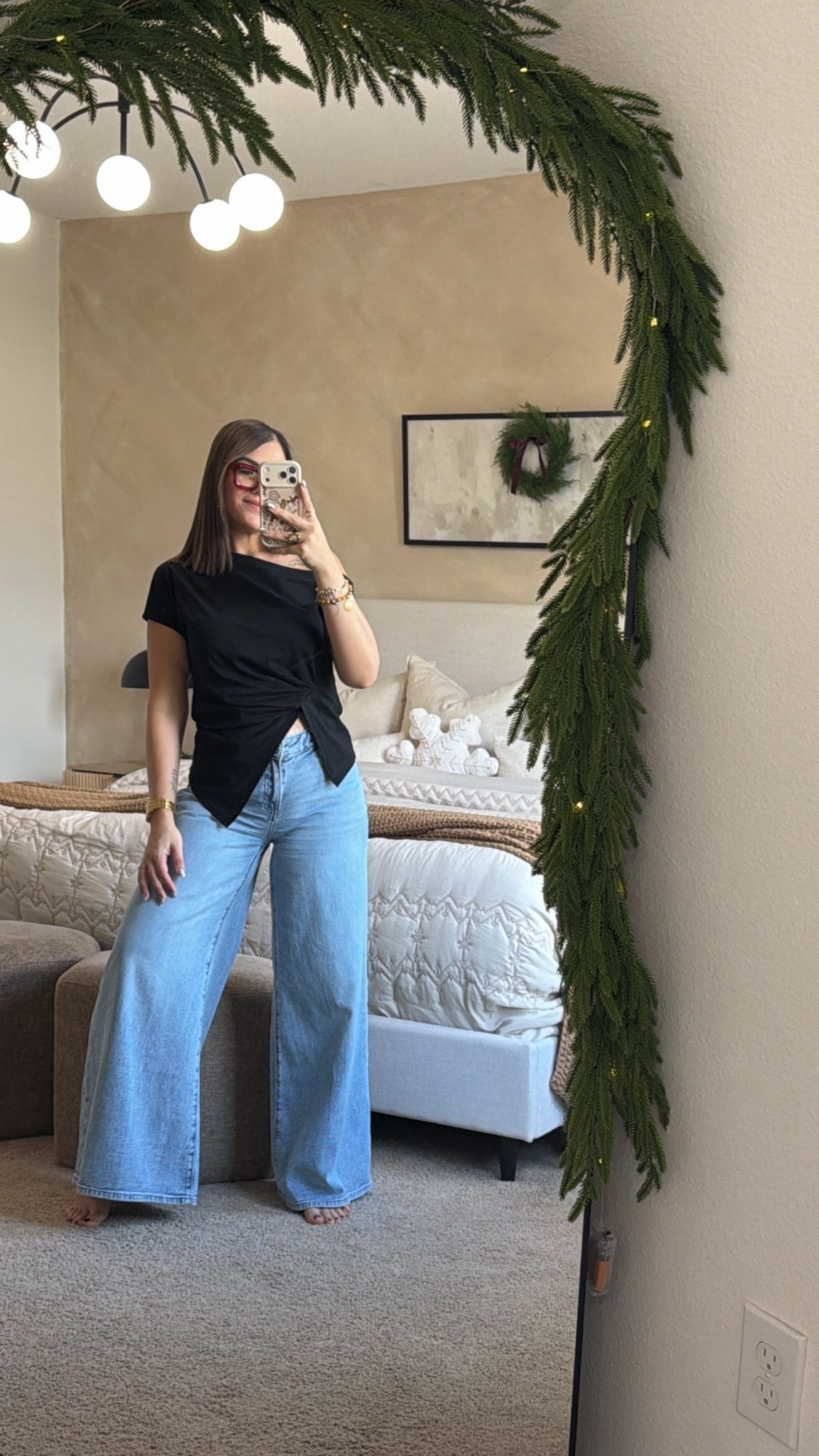 OOTD 
Pants size :0 
Blusa : S 

Mido 5”4