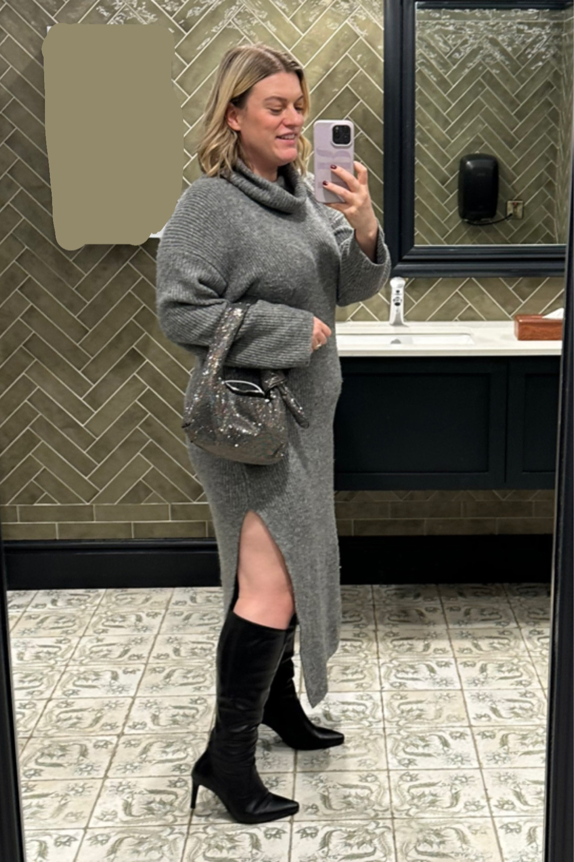 This is my winter uniform: a comfy jumper dress + wide calf knee high boots 😍 

#LTKmidsize #LTKeurope #LTKstyletip