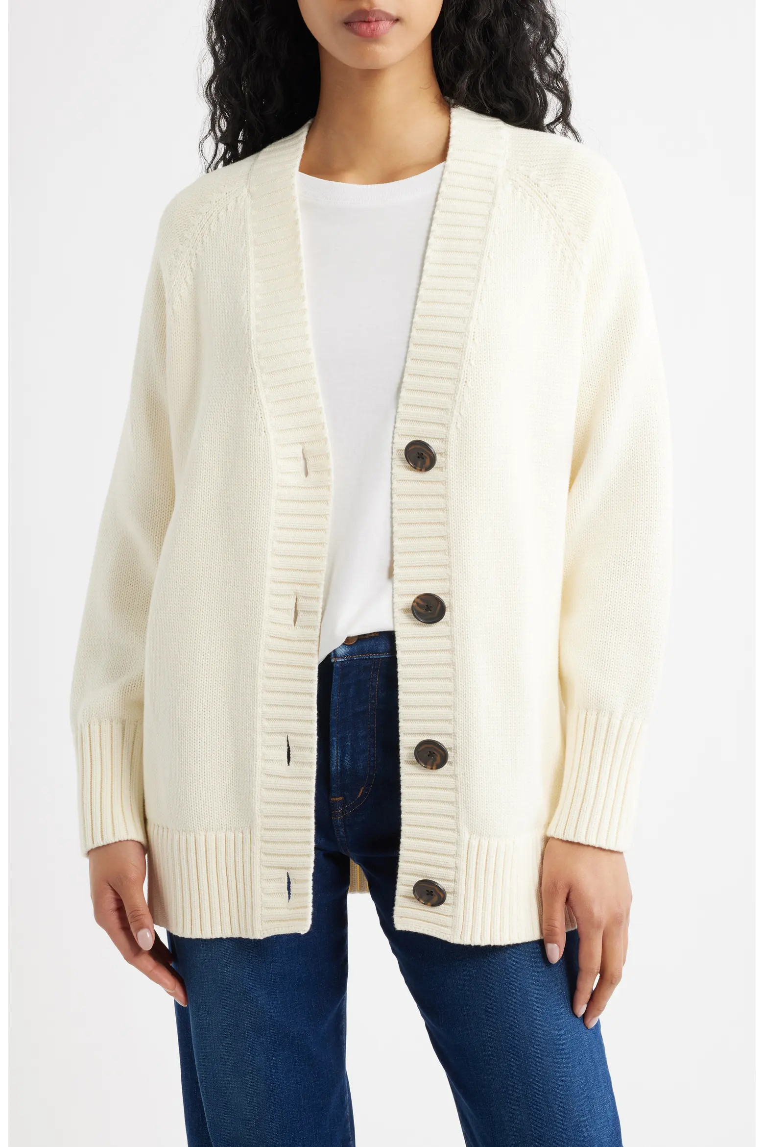 Oversized Cotton Cardigan (Women) | Nordstrom | Nordstrom