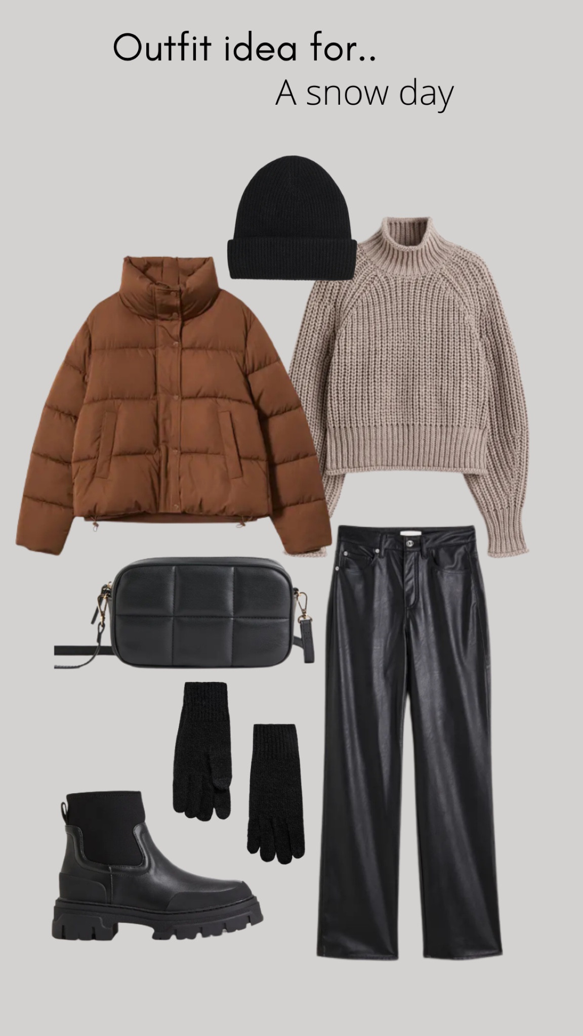 Snow day outfit inspiration. Exact items linked below 

#LTKeurope #LTKSeasonal #LTKunder100