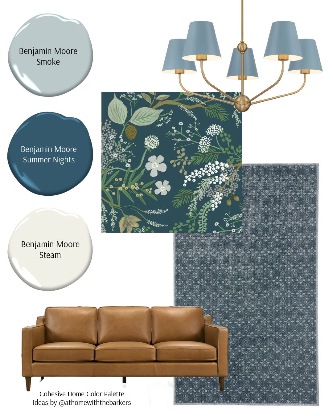 Living room makeover with dark and light blue, DIY home decorating 

 #LTKHome #LTKSaleAlert