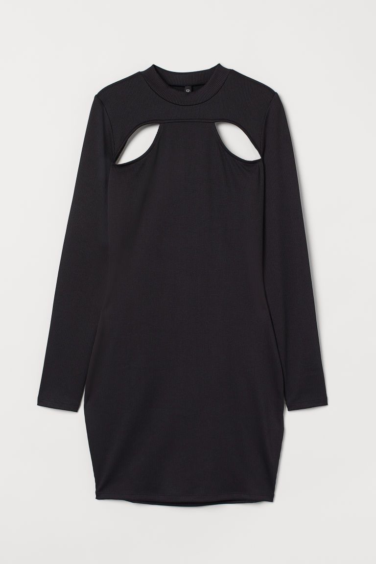 H & M - Jersey Bodycon Dress - Black | H&M (US + CA)