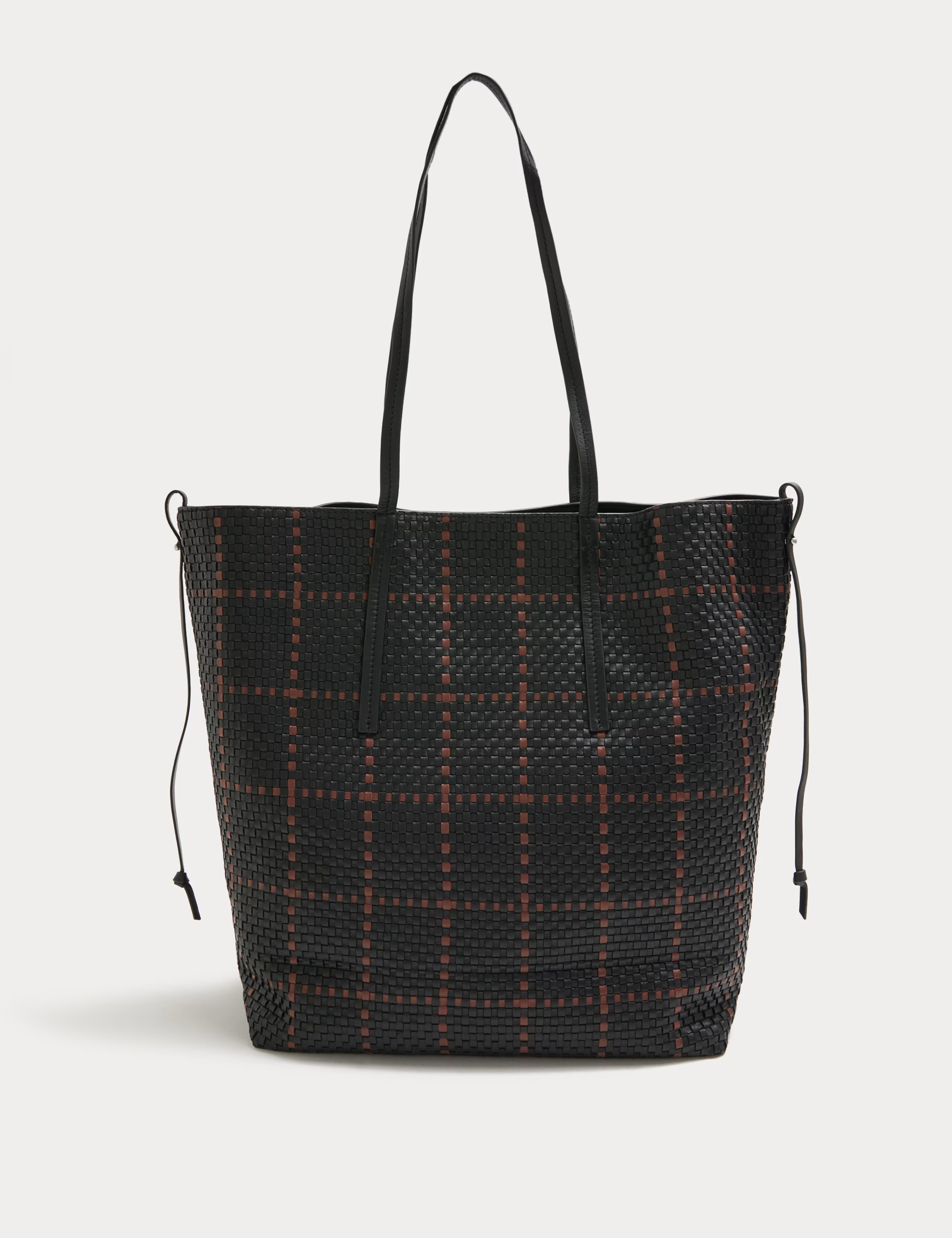 Pure Leather Lattice Tote Bag | Marks & Spencer (UK)