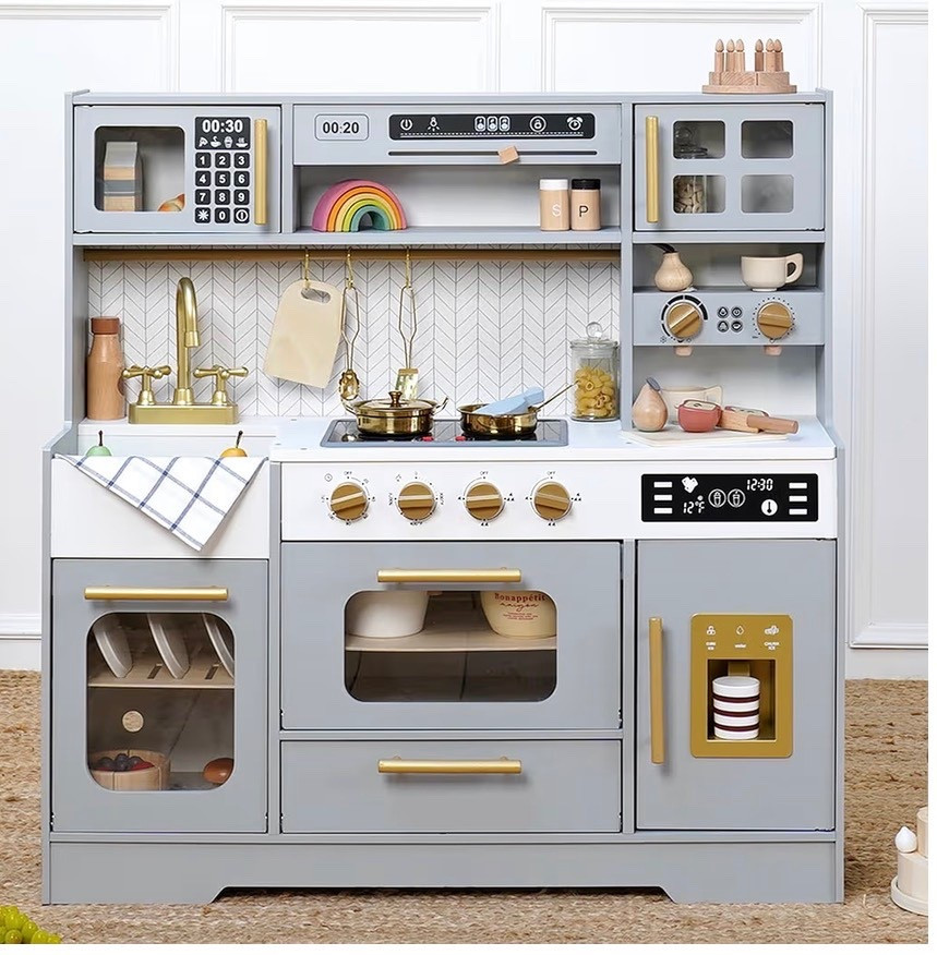 Fancy looking kids kitchen set! 

#LTKKids #LTKSaleAlert #LTKGiftGuide