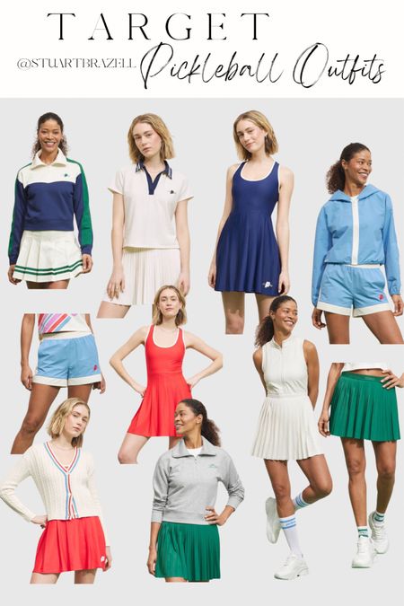 Pickleball outfit ideas from target. Target spring and summer fashion finds from target 

#LTKfindsunder100 #LTKstyletip