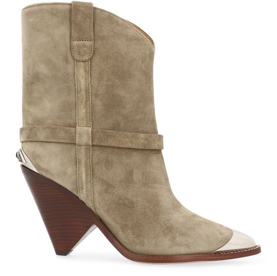 ISABEL MARANTLamsy heeled ankle boots | 24S (APAC/EU)