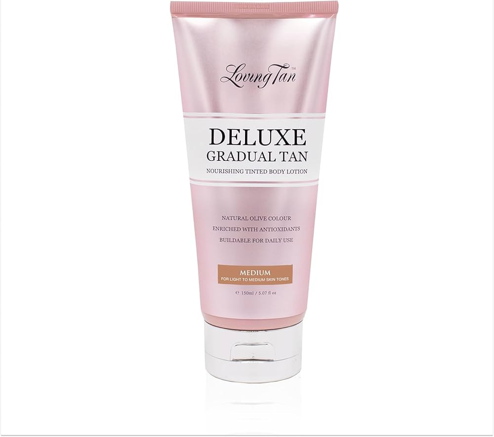 Loving Tan Deluxe Gradual Tan Lotion, Medium- Natural Looking Self Tanner, Professional Strength ... | Amazon (US)