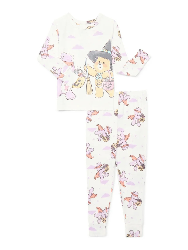 Care Bears Toddlers’ Halloween Glow In The Dark Pajama Set, 2-Piece, Sizes 12M-5T | Walmart (US)