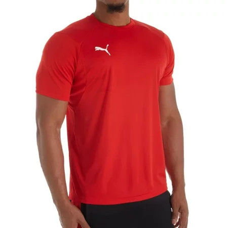 Men s Puma 655308 LIGA Training T-Shirt (Puma Red M) | Walmart (US)