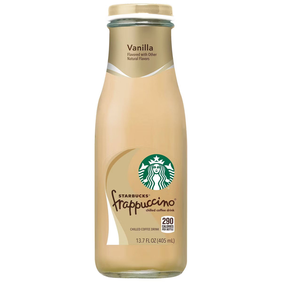 Starbucks Frappuccino Vanilla Chilled Coffee Drink - 13.7 fl oz Glass Bottle | Target