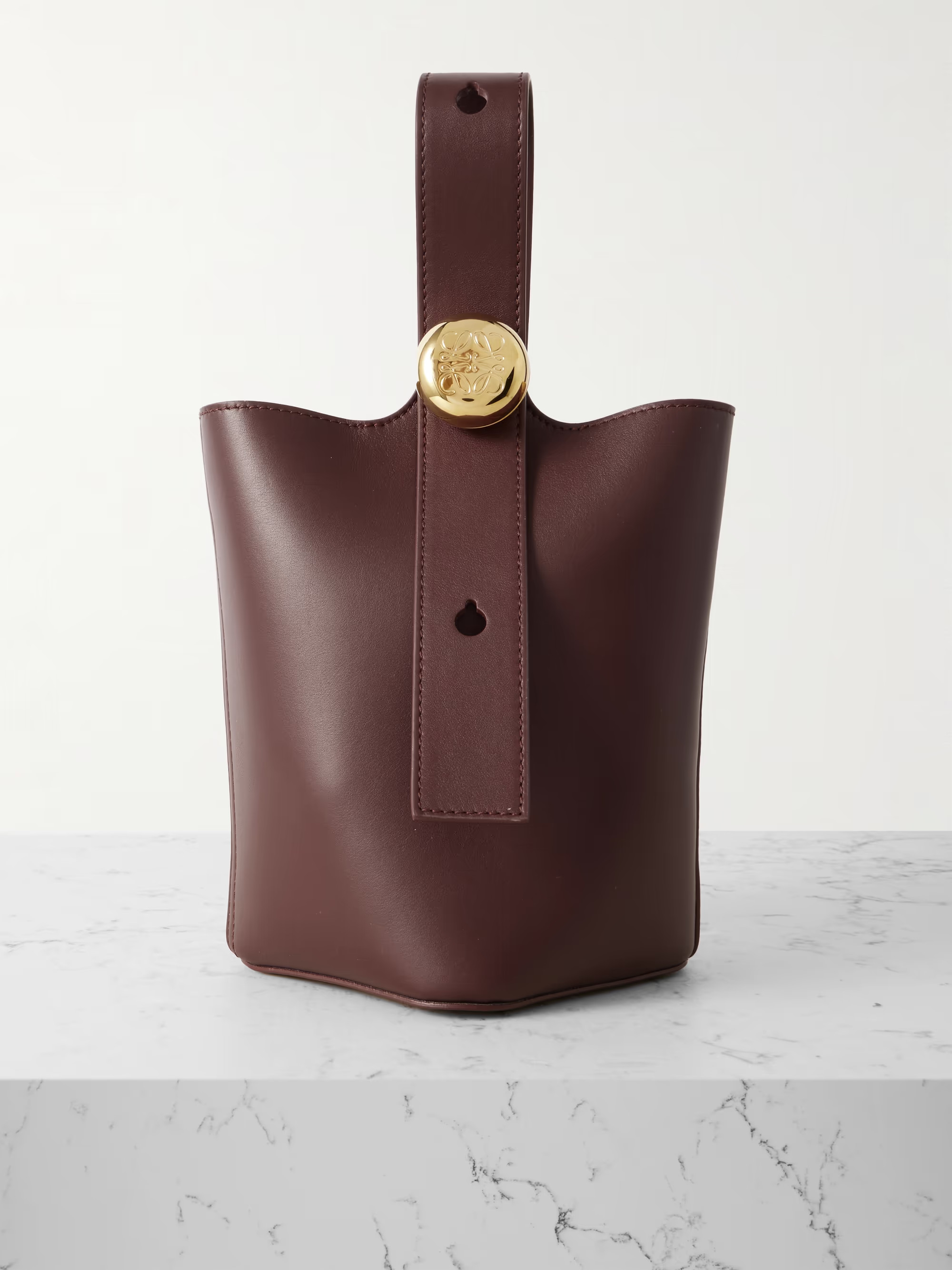Pebble mini leather tote | NET-A-PORTER (US)