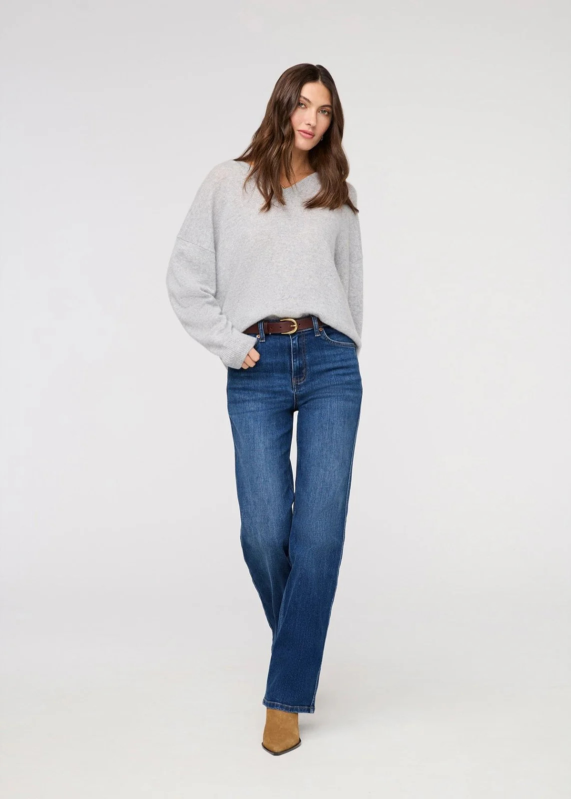 Performance Denim+ High Rise Straight | DUER
