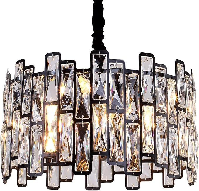 SENDILONEN Crystal Chandelier Crystal Ceiling Light Chandelier Restaurant lamp Chandeliers Ceilin... | Amazon (US)