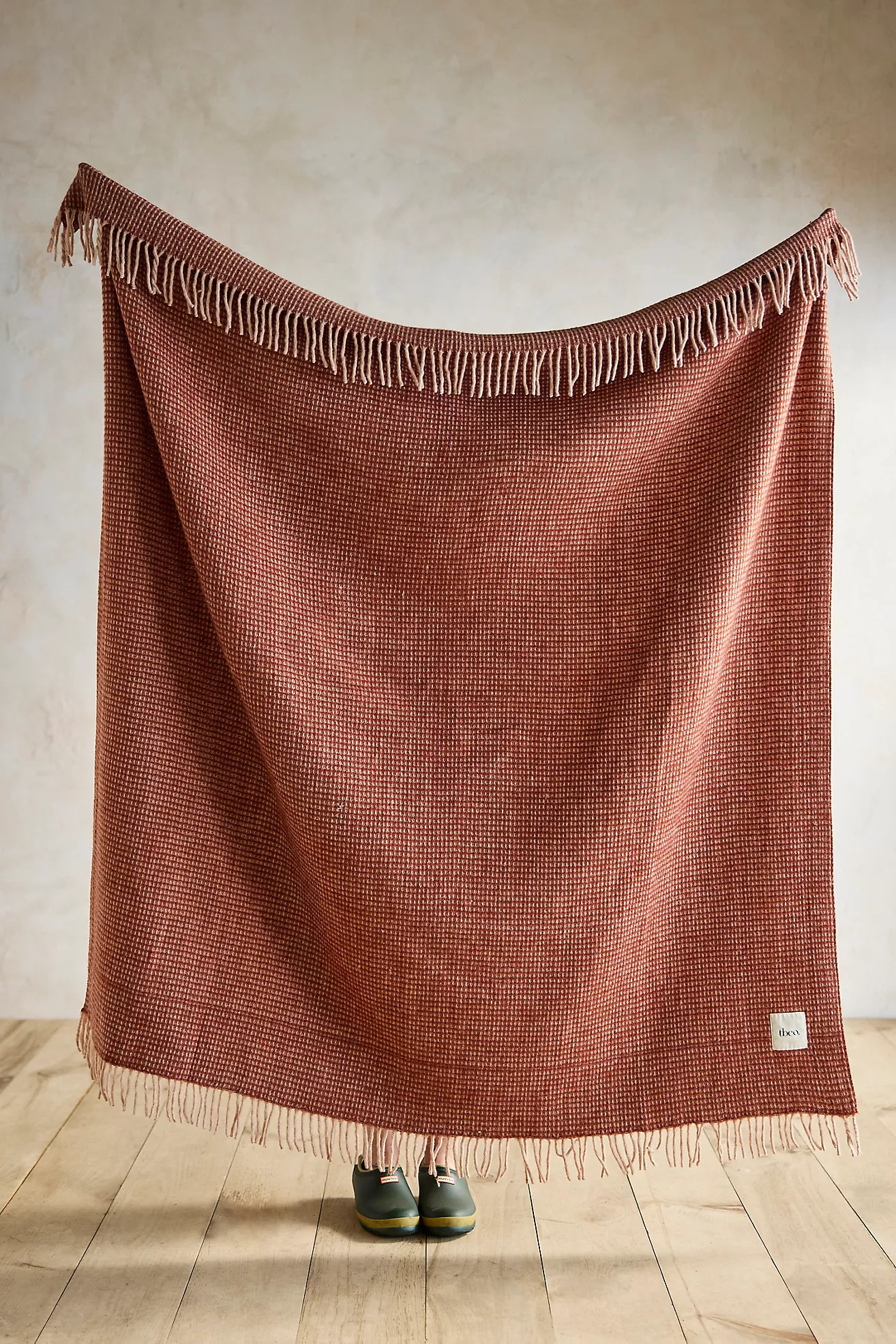 TBCo Recycled Wool Throw | Anthropologie (US)