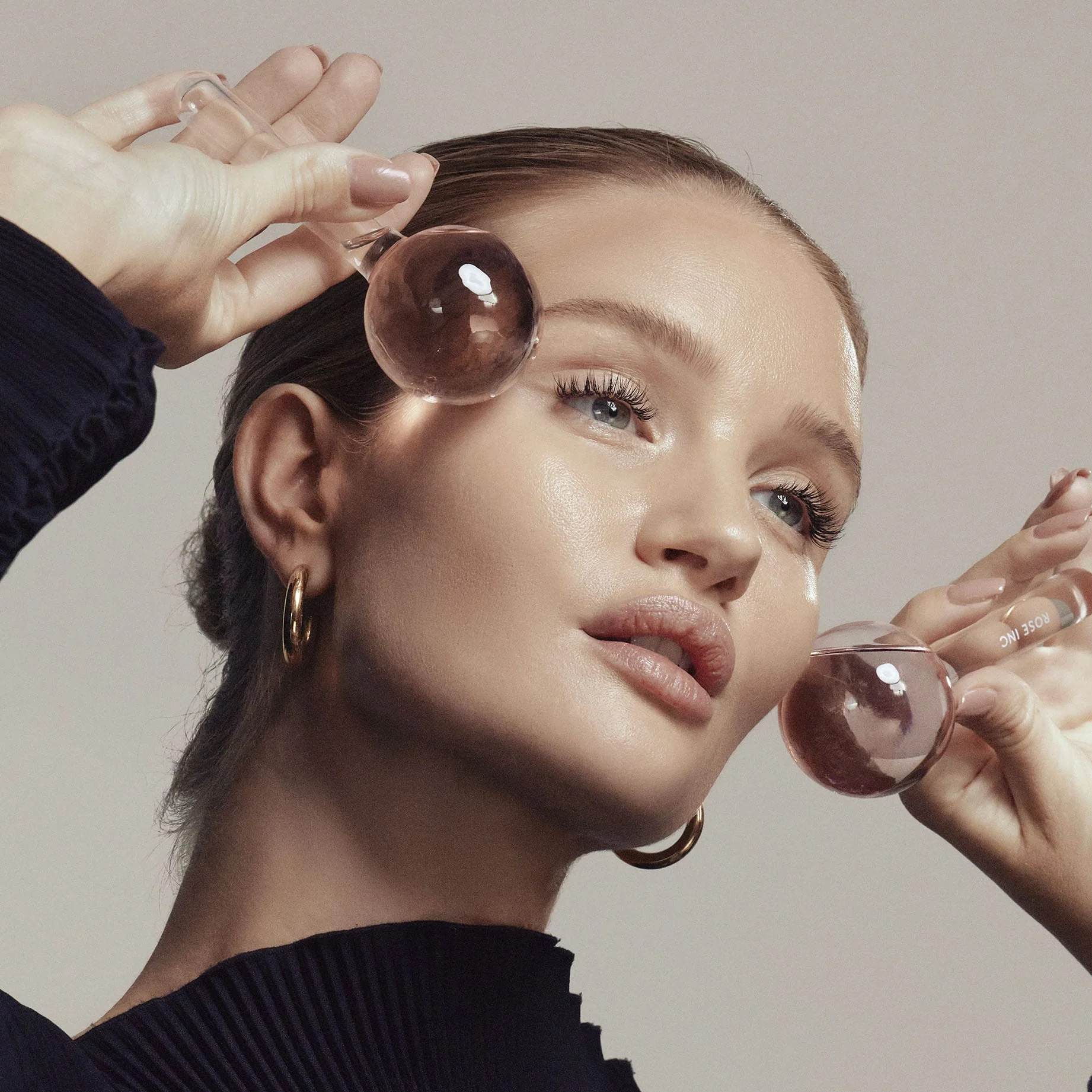 Cooling Spheres Facial Massager Duo | Rose Inc