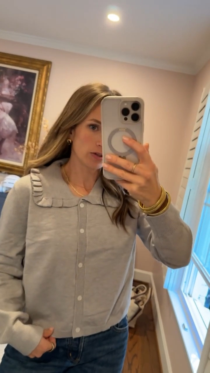 Amazon sweater is very cute and I love the fun collar.

#LTKStyleTip