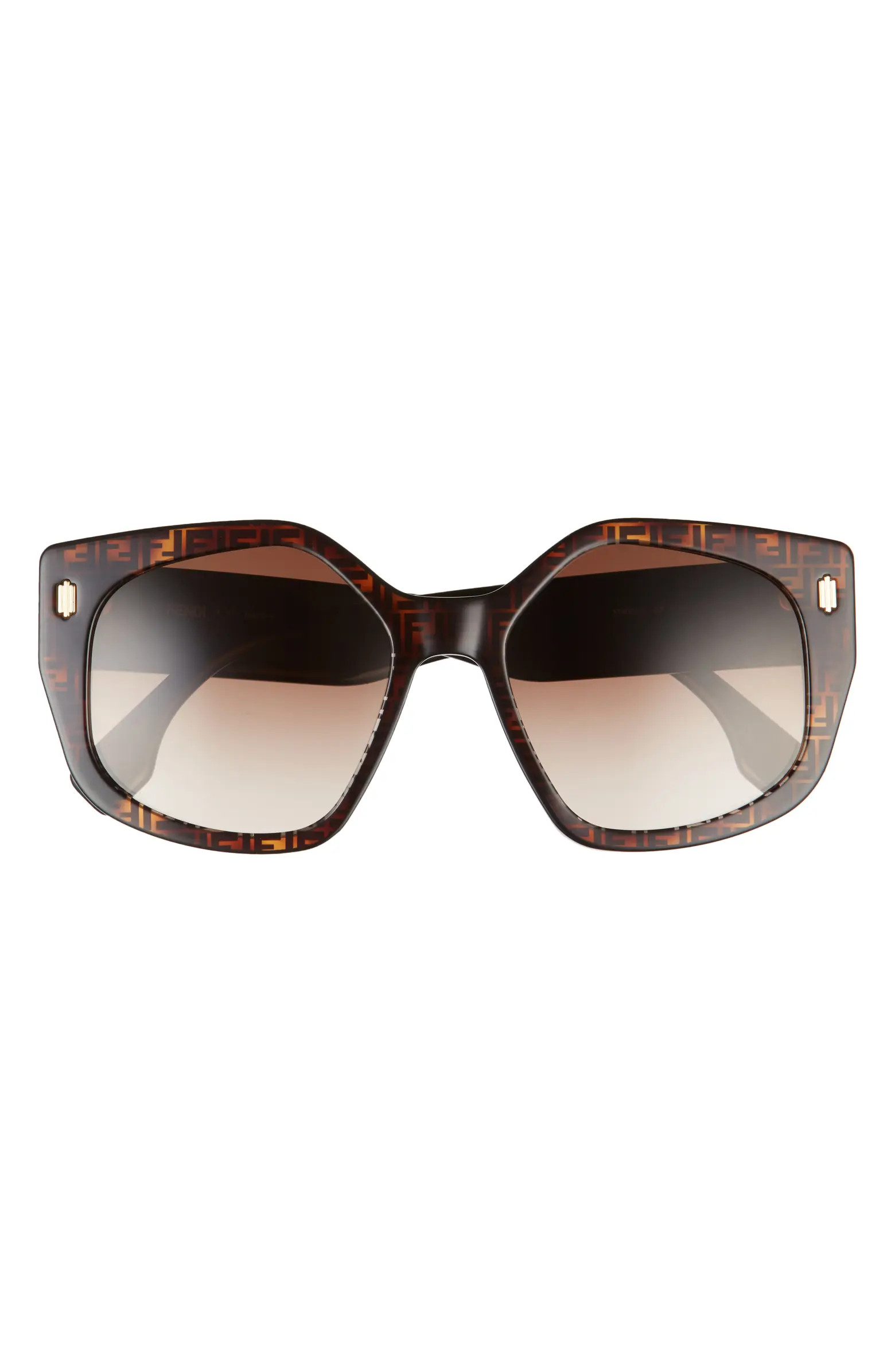 The Fendi Bold 55MM Butterfly Sunglasses | Nordstrom