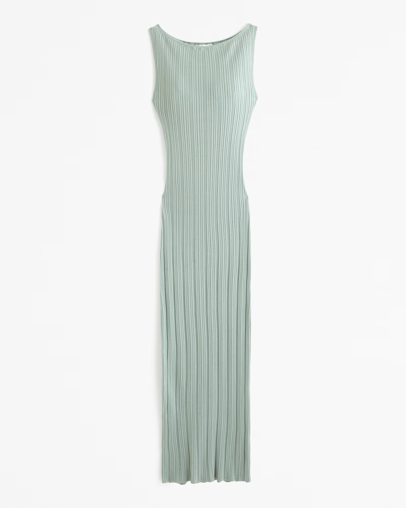 Slash Maxi Sweater Dress | Abercrombie & Fitch (US)