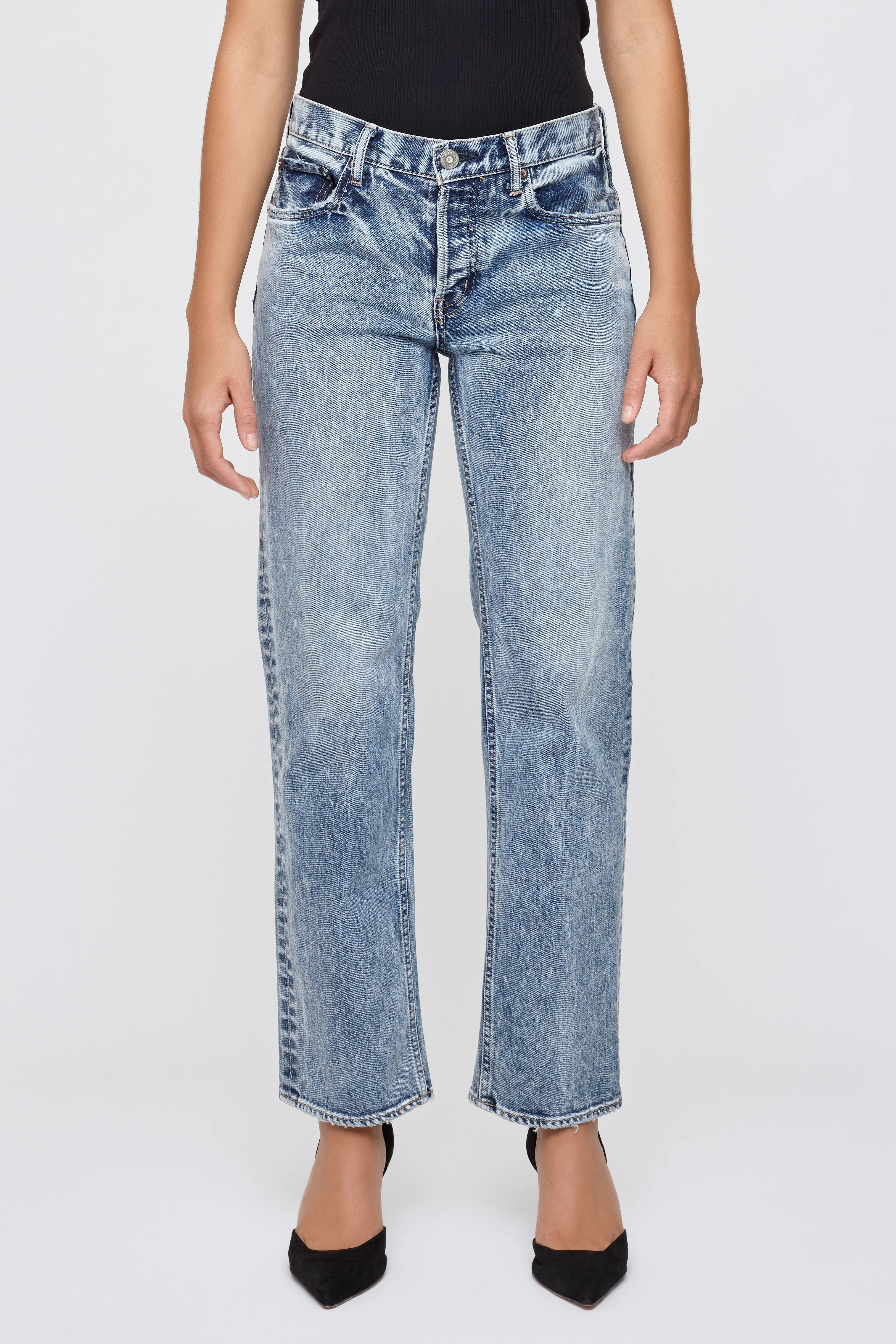 STRAIGHT LOW - Wellesley | Moussy Vintage