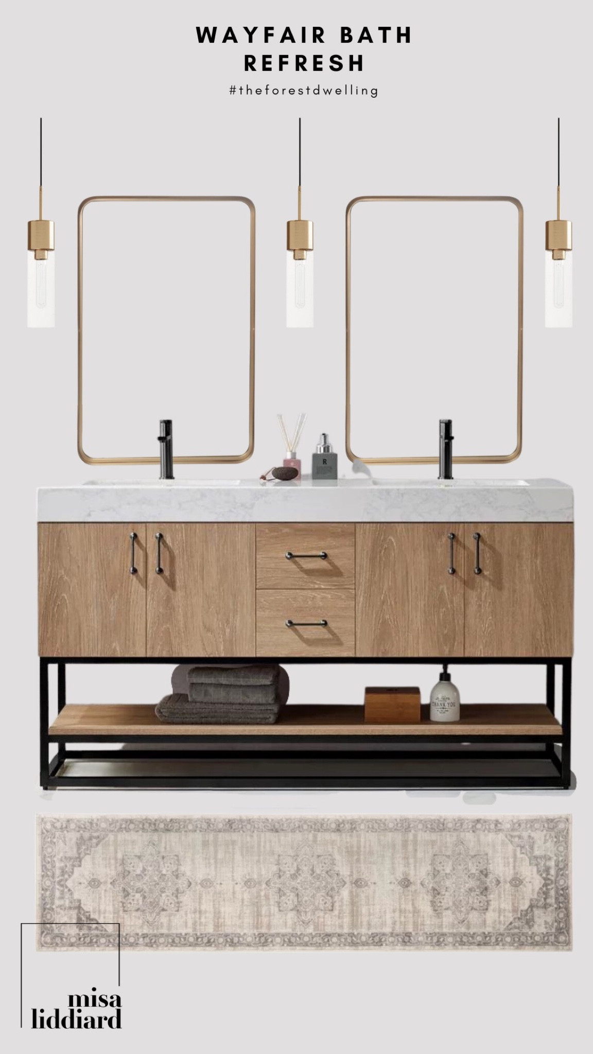 Wayfair… one of my favorite places for finds! This vanity is amazing! I have a friend that out one in their house and it’s so good!

#LTKhome #LTKFind