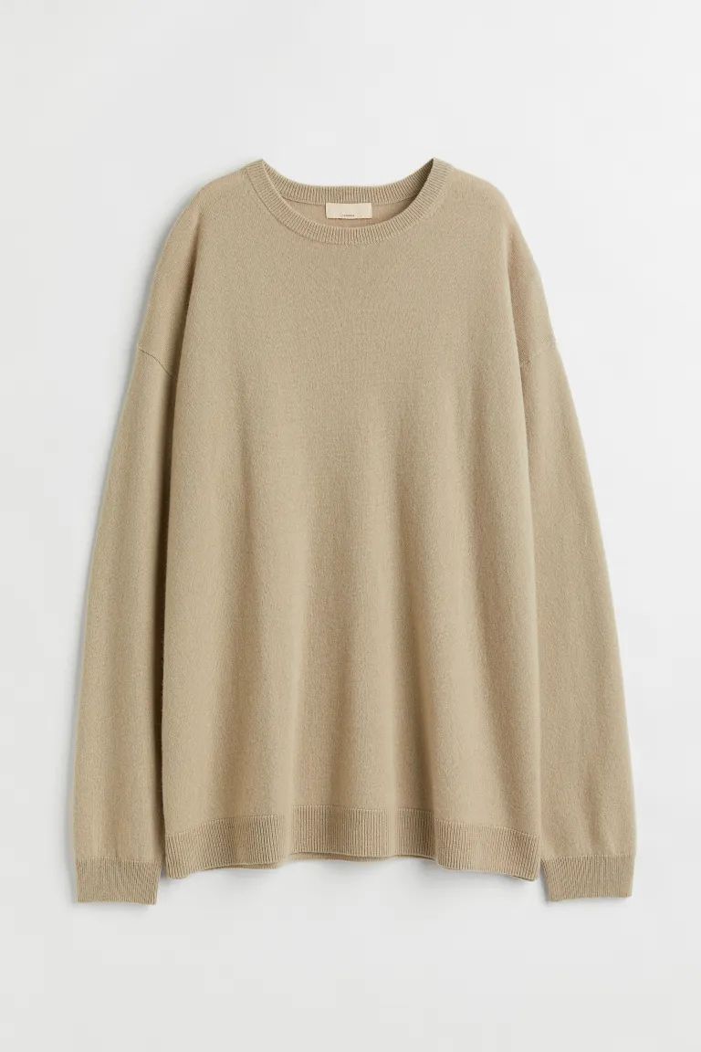 Oversized Cashmere Sweater | H&M (US + CA)