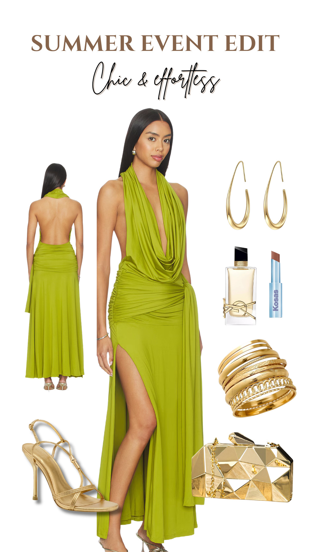 This green dress moment is everything 💚✨ Perfect for weddings, vacation dinners, summer parties, or any event where you want to feel effortlessly elegant. Paired it with gold accessories and heels to keep the look elevated but still simple and wearable.

#LTKStyle #LTKFashion #WeddingGuestDress #SummerStyle #VacationOutfit #DateNightLook #GreenDress #VacationDinnerOutfit #ElegantStyle #SummerFashion #ResortWear #GoldAccessories #FashionFinds #StyleInspo #AmazonFashion #LTKUnder100 #EffortlessStyle #VacationLook #SummerOutfitInspo #EveningStyle 

 #LTKgrwm #LTKootd #LTKSeasonal