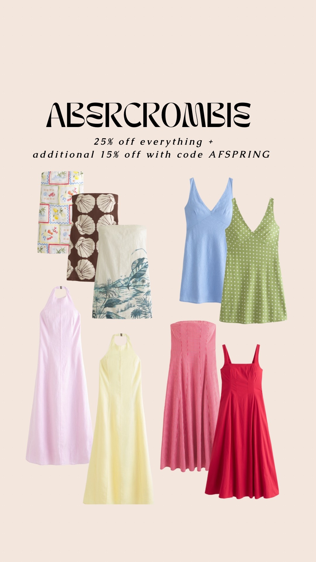 Abercrombie spring dresses!

Always fit the best since I can get them in petite!!

#LTKFindsUnder100 #LTKPetite #LTKSaleAlert