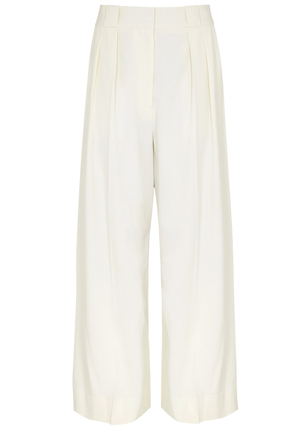 Rico twill wide-leg trousers | Harvey Nichols (Global)