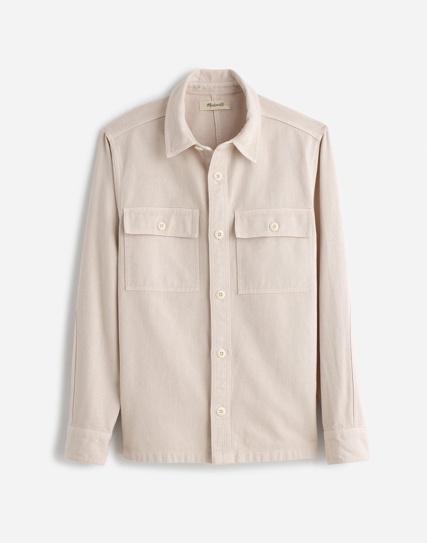 Straight-Hem Work Shirt in Garment Dye | Madewell
